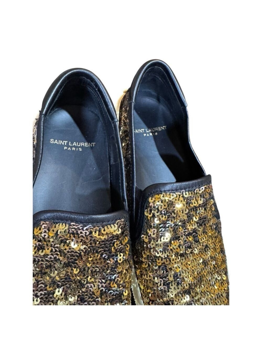 Saint Laurent Sequin Skate Sneakers in Box with COA - Picture 6 of 14